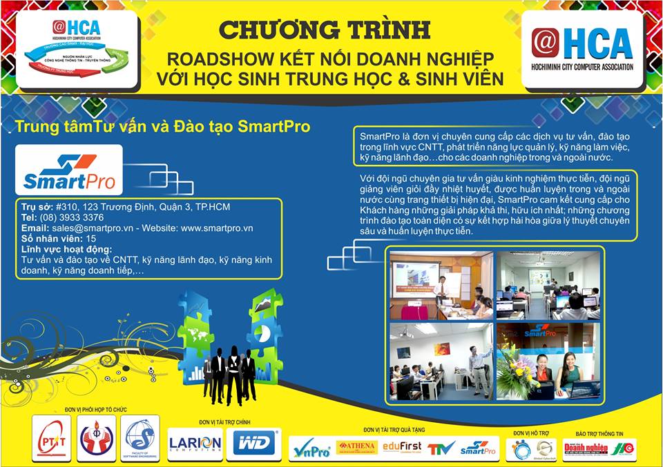 smartpro đồng hành cùng “kết nối doanh nghiệp với sinh viên” của hca
